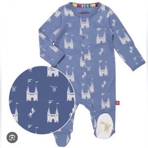 MagneticMe Organic Cotton Footie 3-6M - The Balmoral of the Story